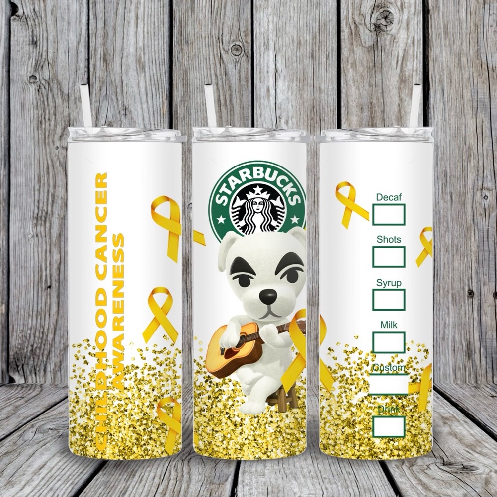Childhood Cancer Awareness Tumbler